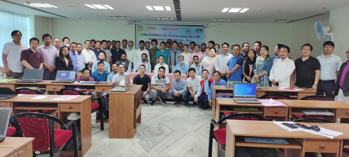4 (FOUR) DAYS STATE LEVEL TOT ON eGramSwaraj,P MA & PFMS