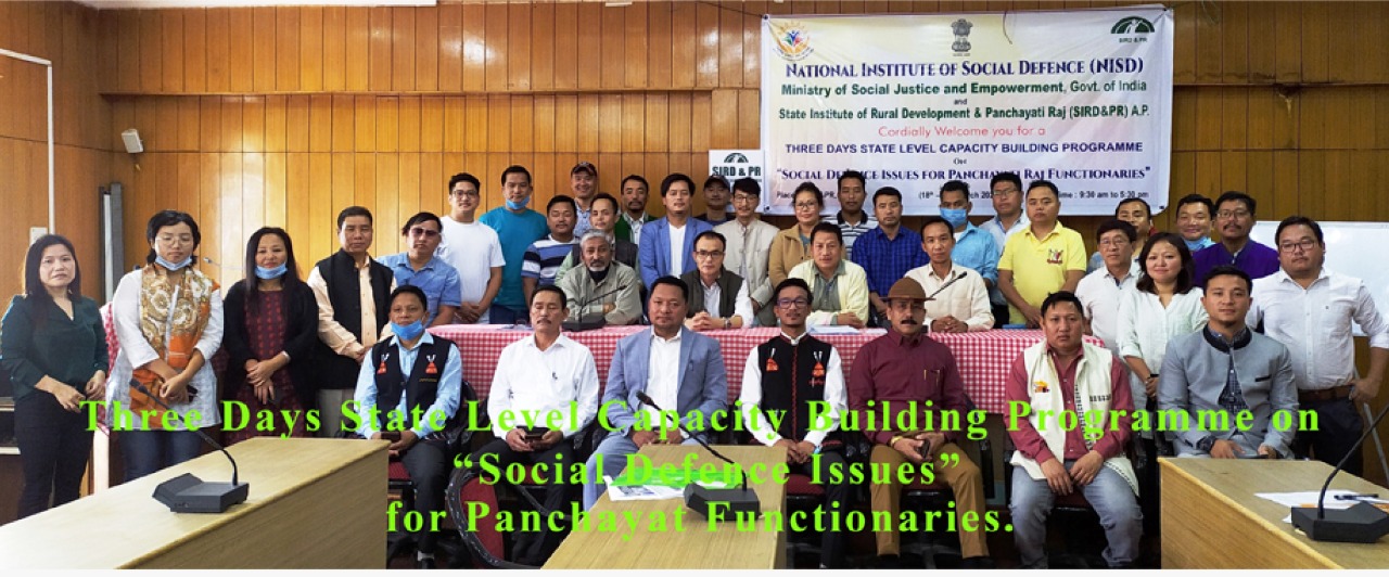 THREE DAYS STATE LEVEL CAPACITY BUILDING PROGRAMME ON