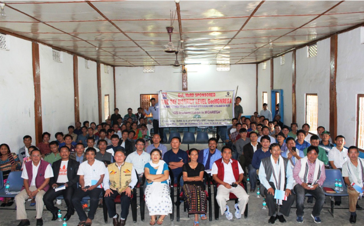 ONE DAY DISTRICT LEVEL GeoMGNREGA ON